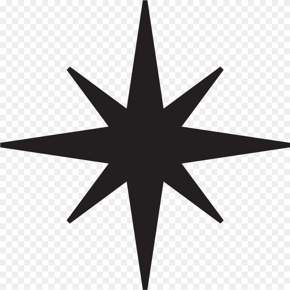 Clipart Star Of Bethlehem, Star Symbol, Symbol, Cross Png Image