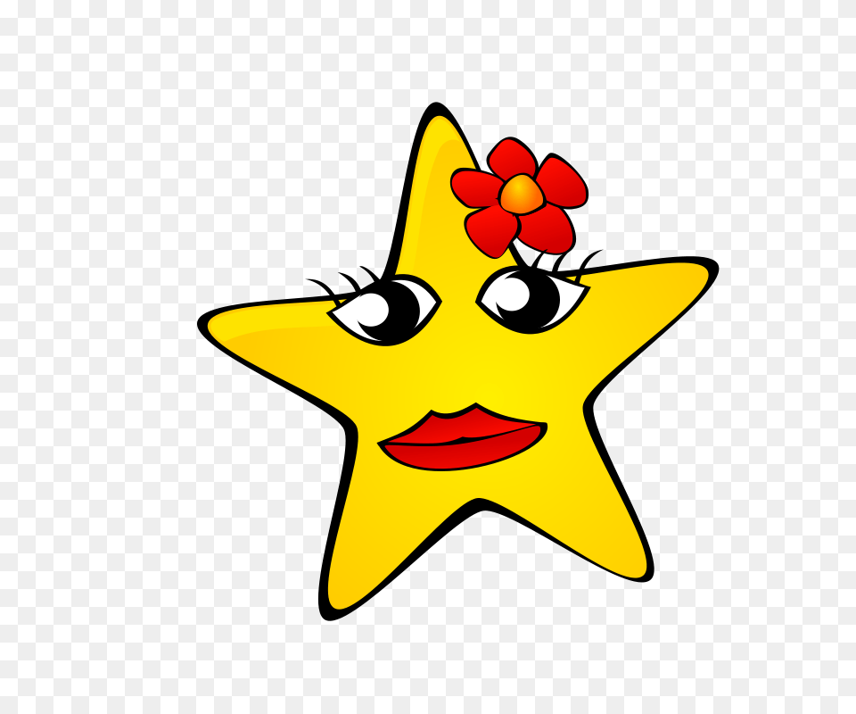 Clipart Starry Night Star Nicubunu, Star Symbol, Symbol Png Image