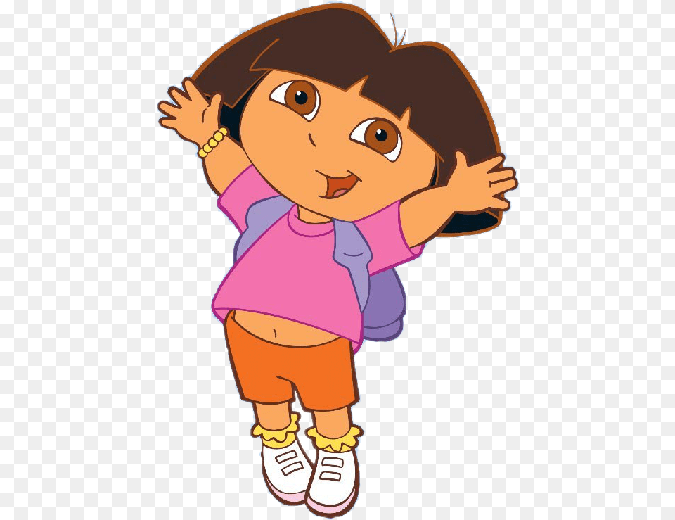 Clipart Stars Dora Dora The Explorer, Baby, Person, Head, Face Png Image