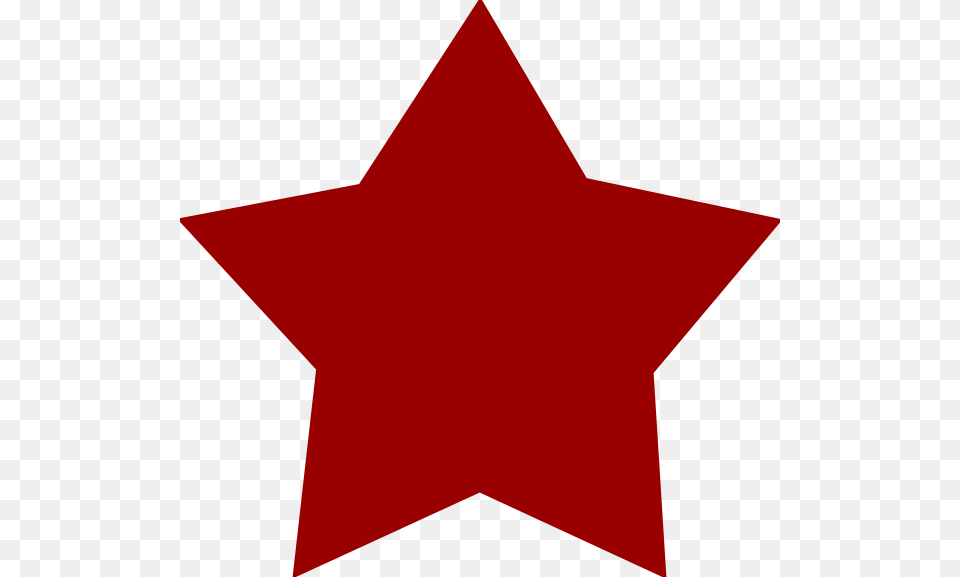 Clipart Stars Maroon Dark Red Star, Star Symbol, Symbol, Animal, Fish Free Png