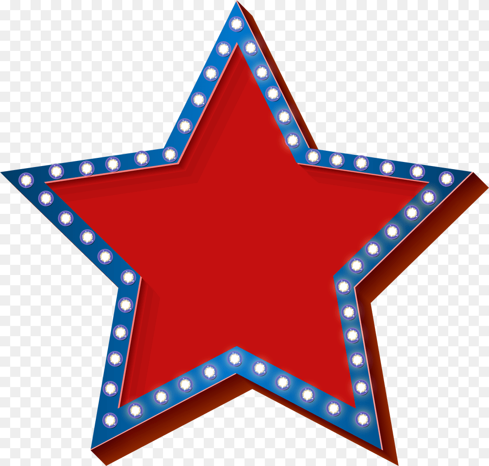 Clipart Stars Xmas Transparent For Patriotic Star Clipart Free Png