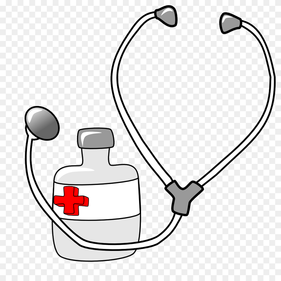 Clipart Stethoscope Clip, Device, Grass, Lawn, Lawn Mower Free Png