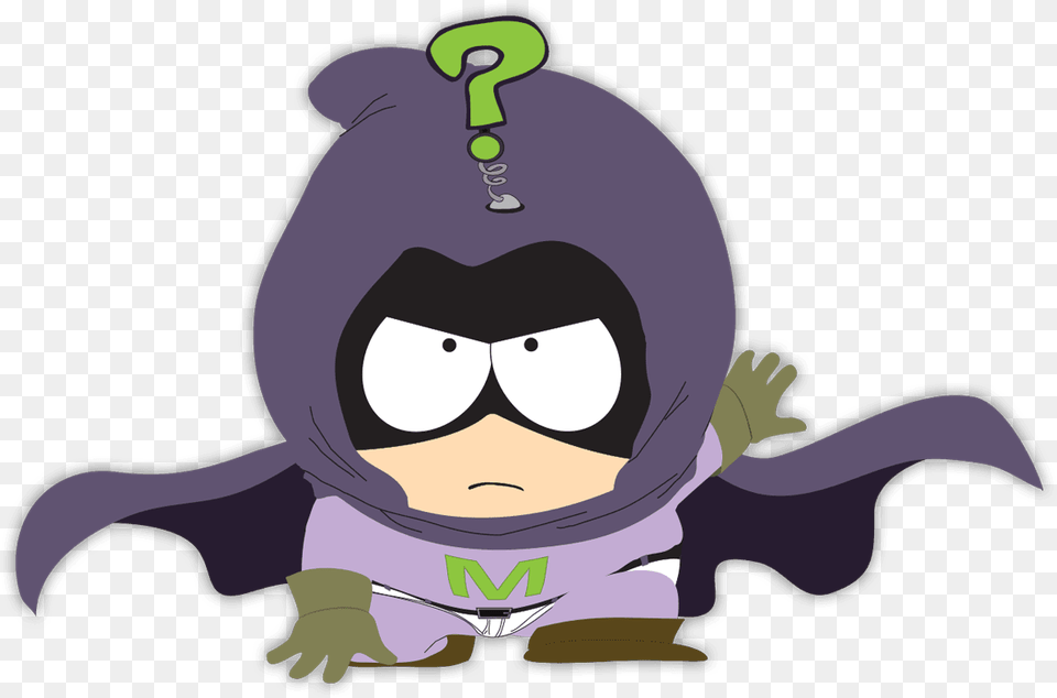 Clipart Stock Image Mysterion Tfbw South Park Batman, Baby, Person, Face, Head Free Png Download