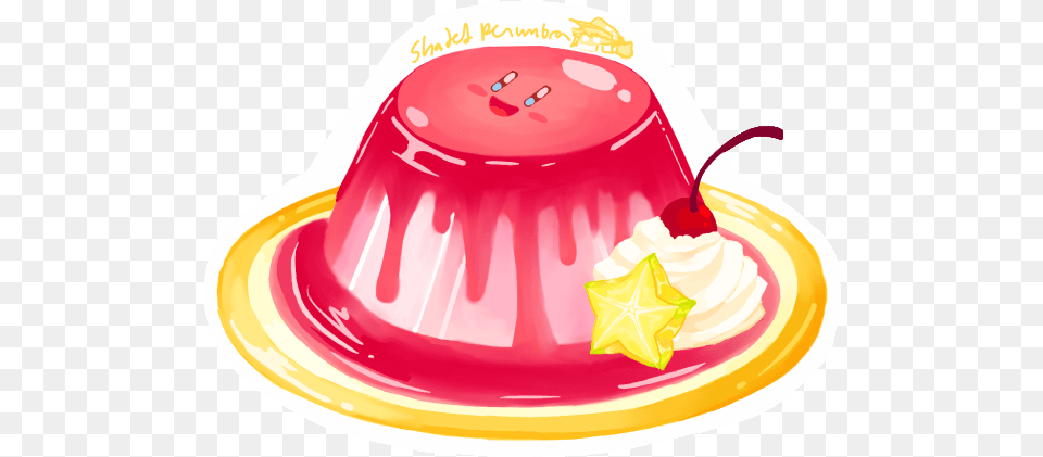 Clipart Stock Jelly Clipart Flan Kirby Dessert, Food, Birthday Cake, Cake, Cream Free Transparent Png