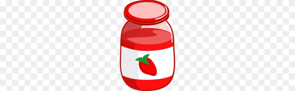 Clipart Strawberry Jam Clip Art Images, Jar, Food, Ketchup Png