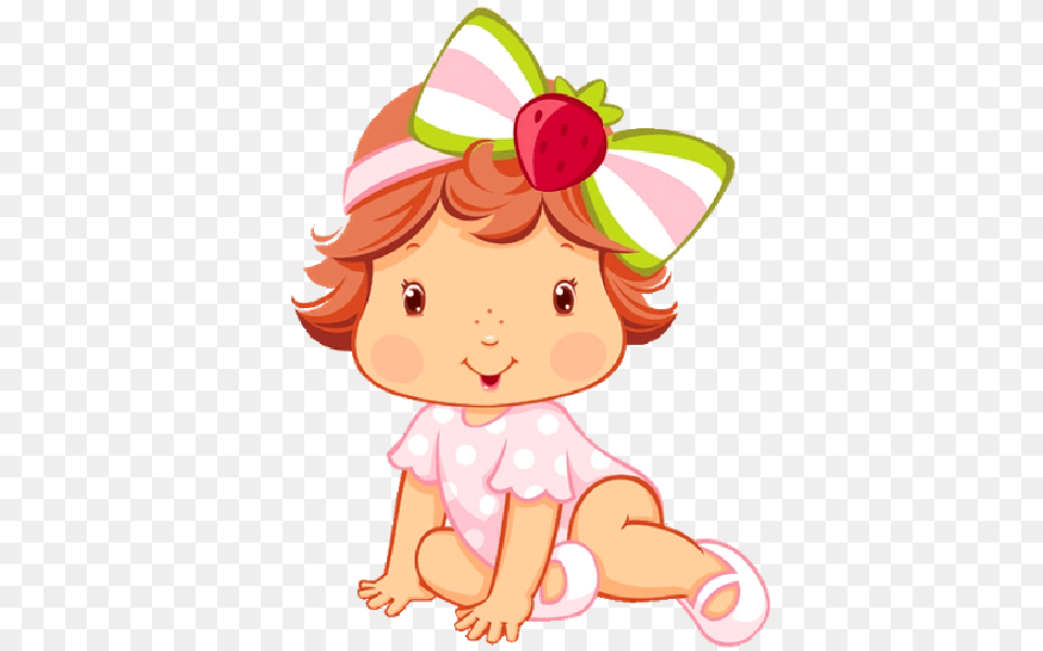 Clipart Strawberry Shortcake, Baby, Person, Face, Head Free Png
