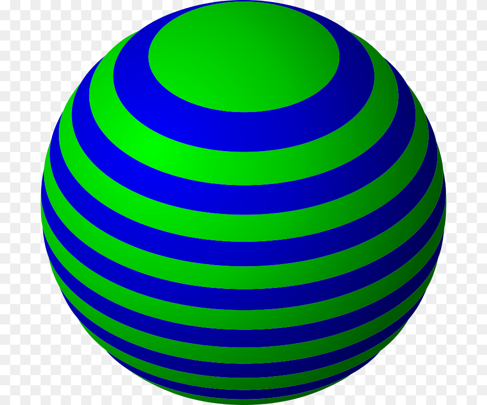 Clipart Striped Ball Gustavorezende, Sphere Free Png