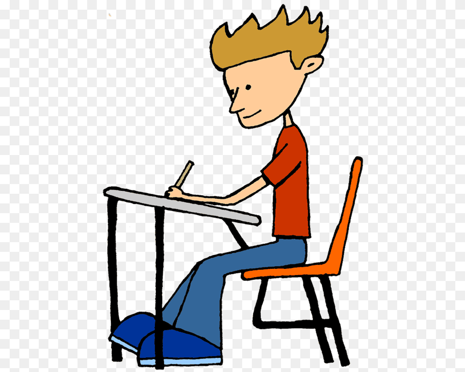 Clipart Student Collection, Person, Reading, Sitting, Face Free Transparent Png