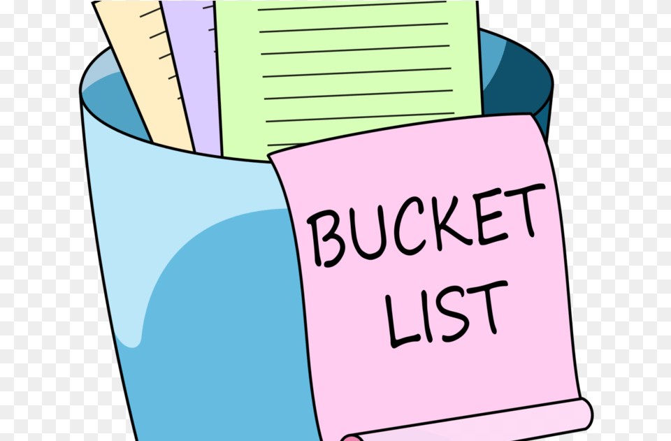 Clipart Summer Bucket Bucket List Transparent Background, Text Png Image