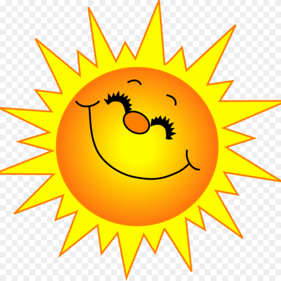 Clipart Sun Fancy Ray Of Sunshine Cartoon, Nature, Outdoors, Sky, Face Free Png Download