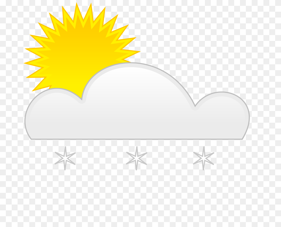 Clipart Sun Snow Spite, Symbol, Nature, Outdoors, Sky Free Transparent Png