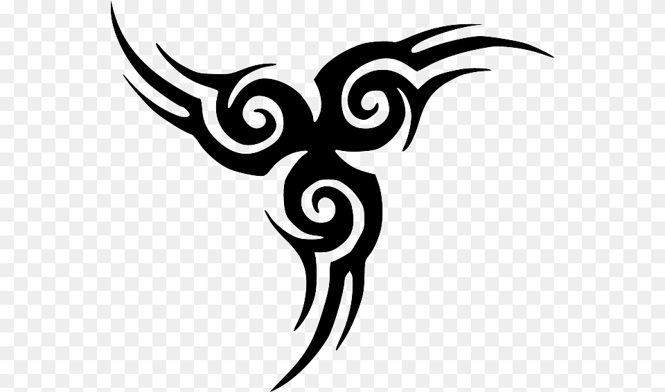 Clipart Sun Tribal Tribal Tattoo Clipart, Stencil, Animal, Bird, Symbol Png