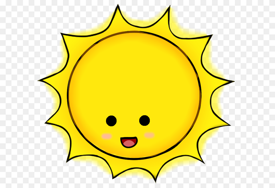 Clipart Sunshine Cute Graphics Illustrations Download, Nature, Outdoors, Sky, Sun Png