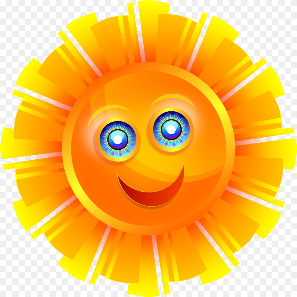 Clipart Sunshine Smiley Transparent Gif Transparent Animated Sun, Pattern, Art, Chandelier, Lamp Png