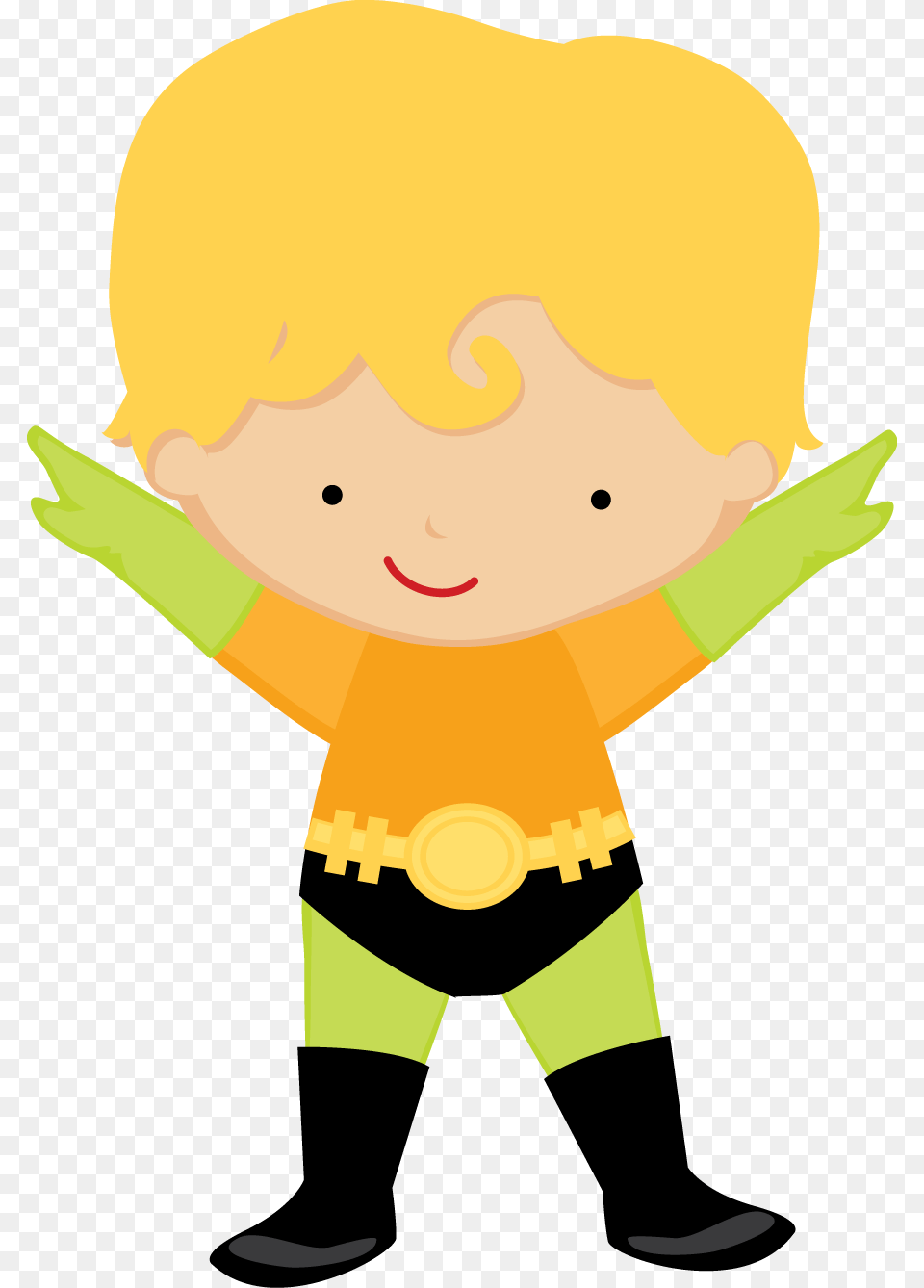 Clipart Superhero Hero And Clip Art, Baby, Person, Cutlery, People Png Image
