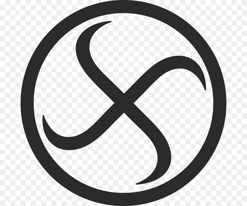 Clipart Swastika Encircled Rotating Left Alkon, Symbol, Logo, Emblem Png