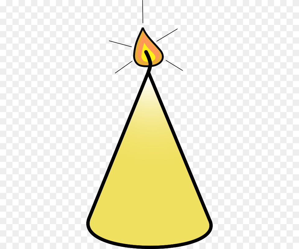 Clipart Swiss Style Speaker Illustration Andy, Triangle, Fire, Flame, Lighting Free Png Download