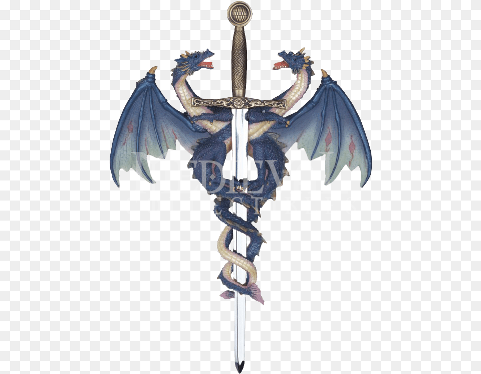Clipart Sword Dragon Sword Dragon With A Sword, Weapon, Blade, Dagger, Knife Png Image
