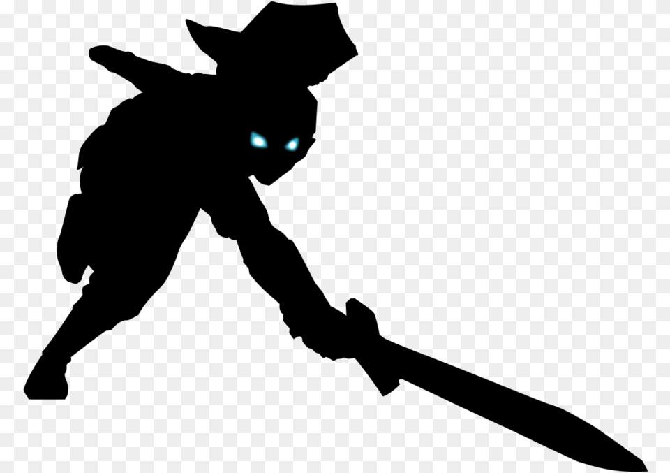 Clipart Sword Silhouette Legend Of Zelda Silhouette Png