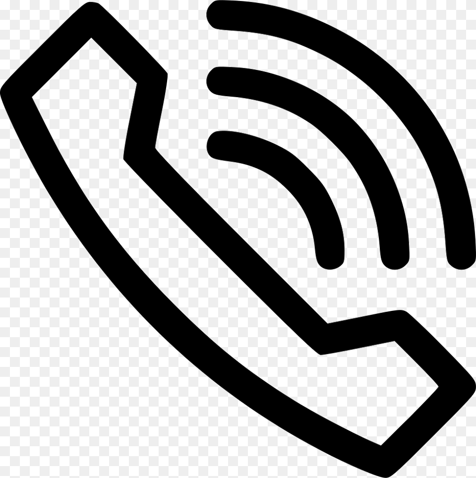 Clipart Telephone Handset Phone Number Icon, Clothing, Hat, Smoke Pipe, Stencil Free Png Download