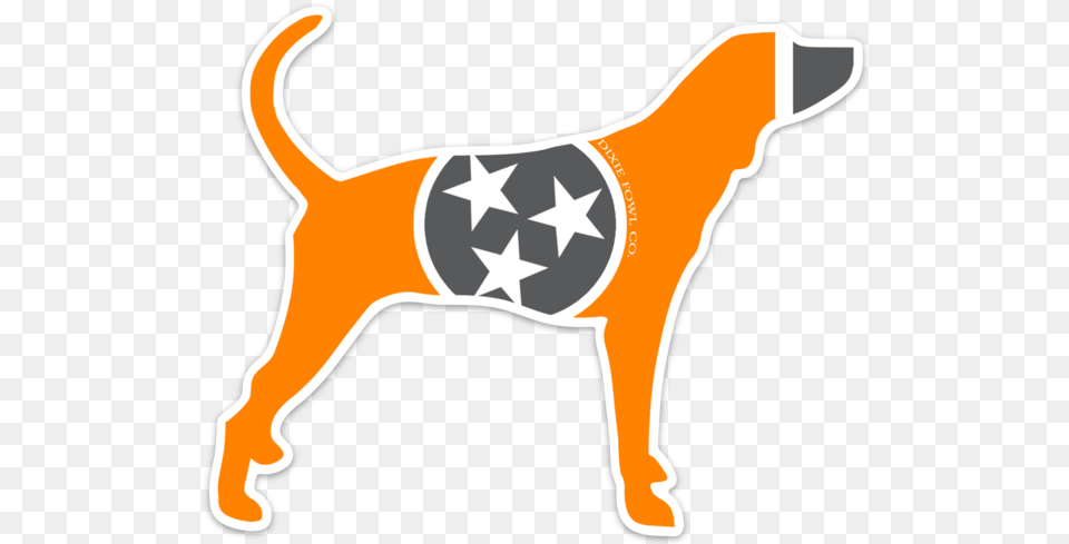 Clipart Tennessee Smokey Dog Tennessee Decals, Animal, Kangaroo, Mammal, Canine Free Transparent Png
