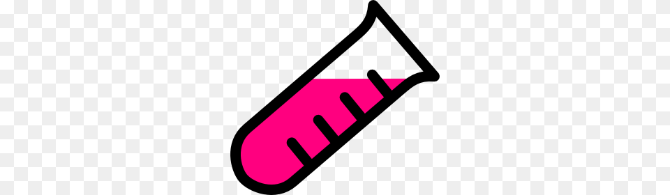Clipart Test Tube Pink Test Tube Clip Art, Logo, Dynamite, Weapon Free Png Download