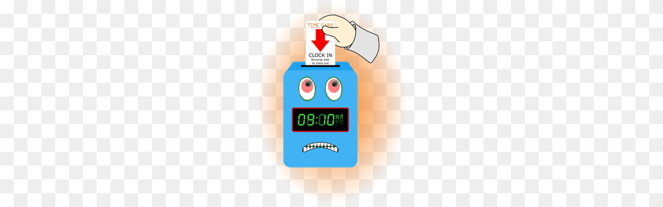 Clipart Time Clock, Computer Hardware, Electronics, Hardware, Monitor Free Png Download