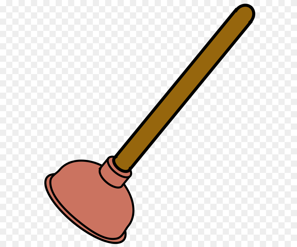 Clipart Toilet Plunger Bnielsen, Smoke Pipe, Broom Free Png