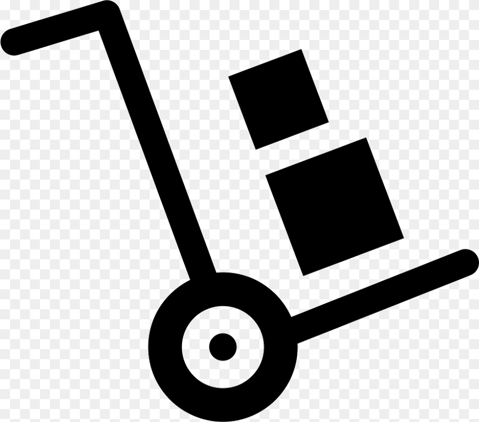 Clipart Train Trolley Push Cart Icon, Device, Grass, Lawn, Lawn Mower Png Image