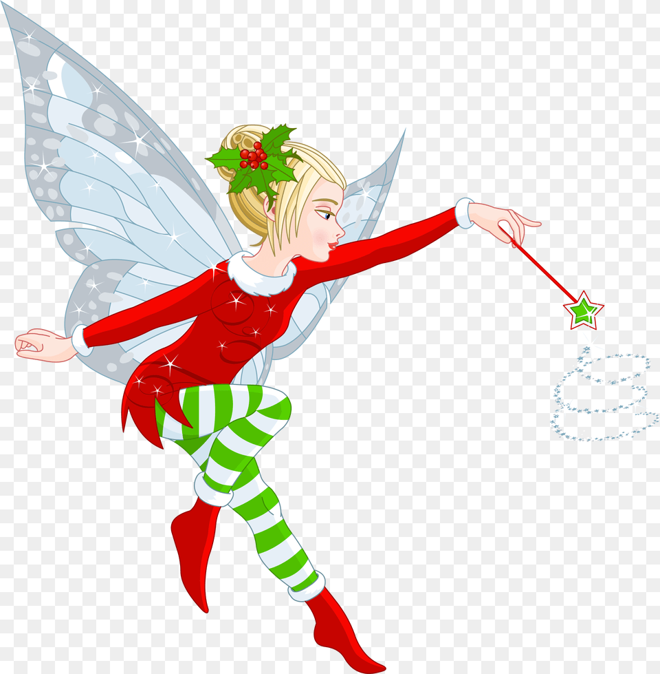 Clipart Background Christmas Fairy, Person, Face, Head, Angel Free Transparent Png