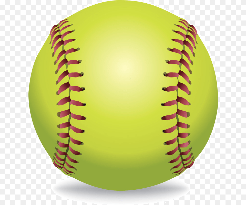 Clipart Transparent Background Softball Softball Vector Art, Ball, Rugby, Rugby Ball, Sport Png Image