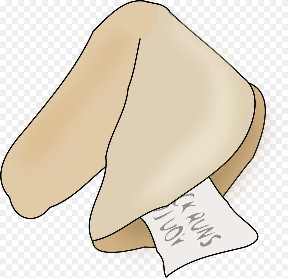 Clipart Big Image Fortune Cookie Up Clip Art, Clothing, Hat, Bread, Food Free Transparent Png