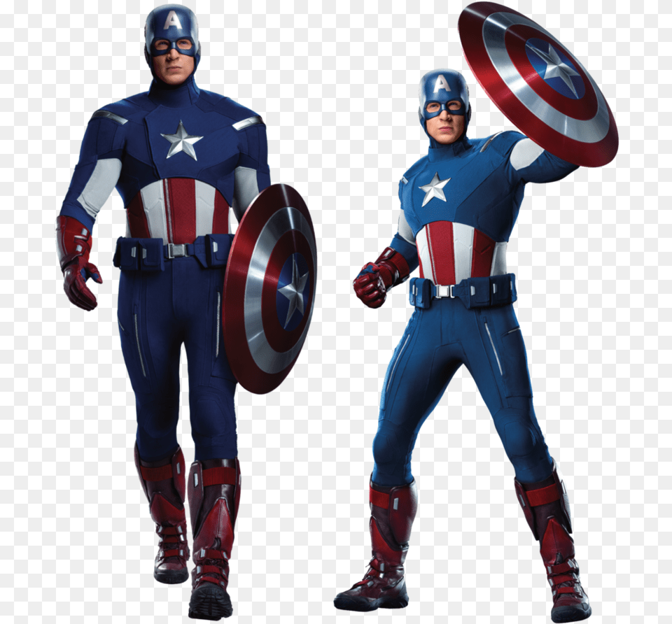 Clipart Transparent By Asthonx Avengers Captain America Transparent, Person, Clothing, Costume, Adult Free Png Download