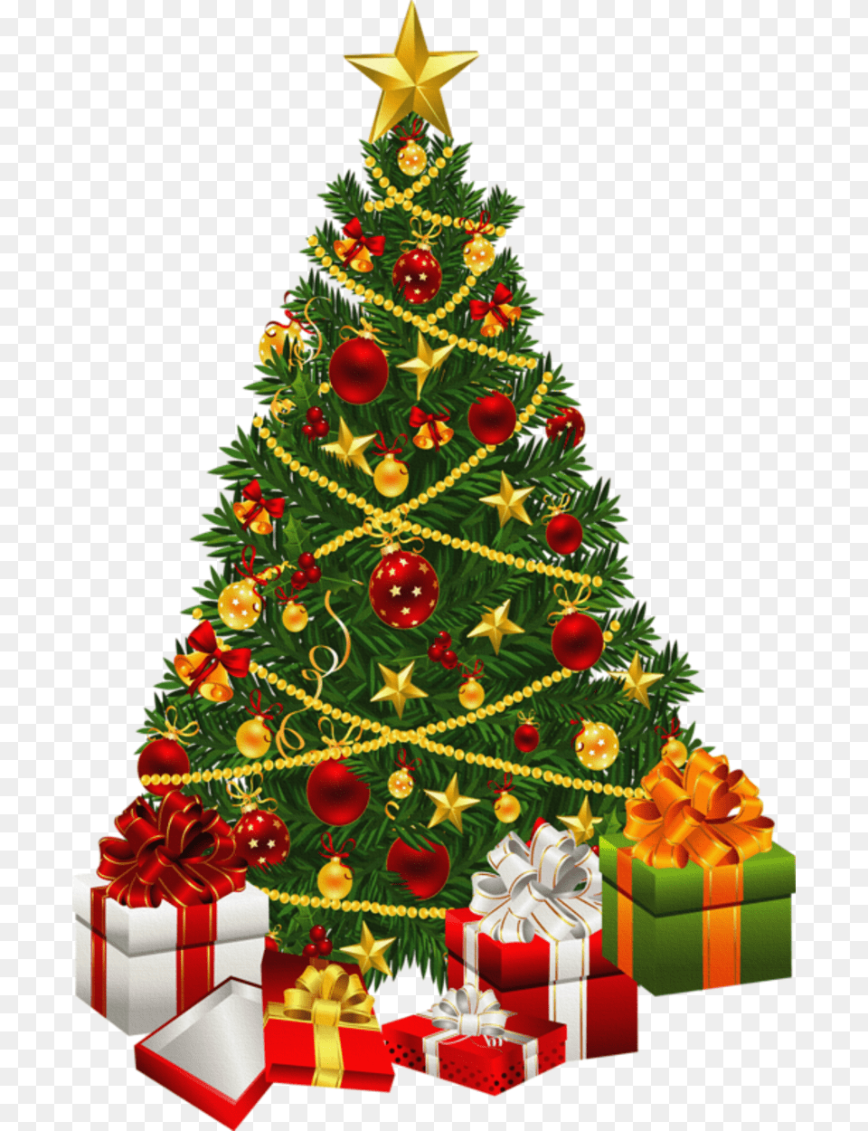 Clipart Transparent Christmas Tree, Plant, Christmas Decorations, Festival, Christmas Tree Free Png Download