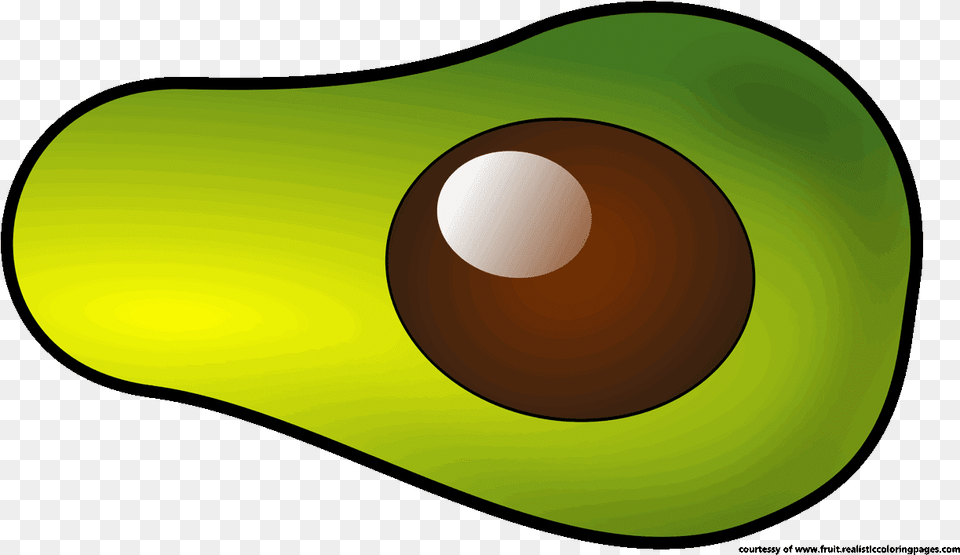 Clipart Transparent Great Avocado Fruit Fruit Clipart, Food, Plant, Produce Png