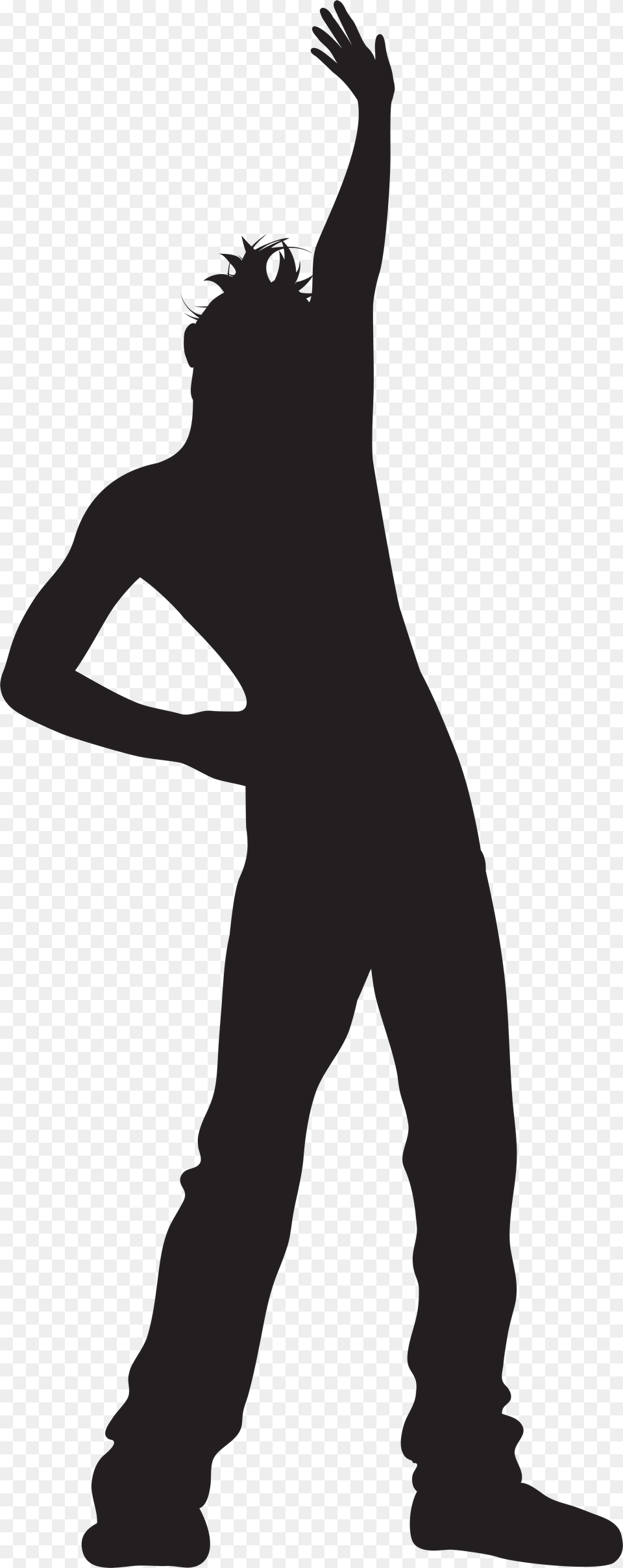 Clipart Transparent Library Man Silhouette Image Dancing Man Clip Art, Clothing, Pants, Leisure Activities, Person Png