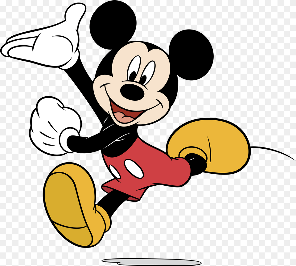 Clipart Transparent Mickey Mouse Mickey Mouse Transparent, Cartoon, Baby, Person Png Image