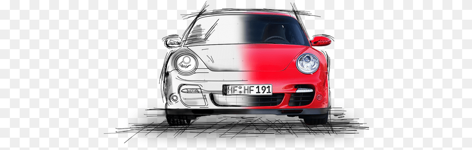 Clipart Transparent Porsche Parts And Accessories Porsche Parts, Car, License Plate, Sedan, Transportation Free Png Download