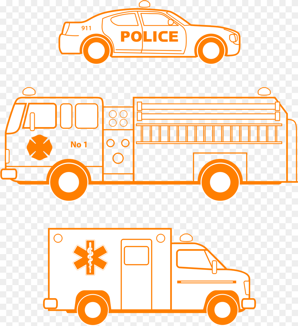 Clipart Stock Ambulance Easy Fire Truck Drawing, Car, Transportation, Vehicle, Machine Free Transparent Png