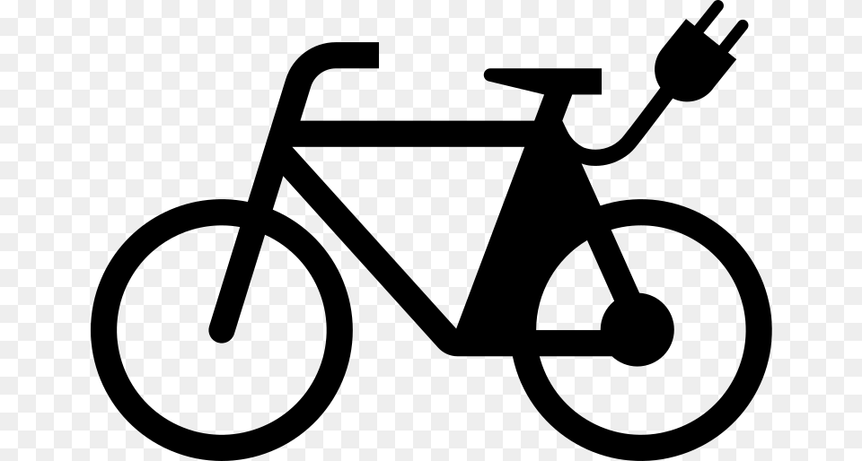Clipart Transparent Svg Bikes E Bike Svg, Gray Free Png