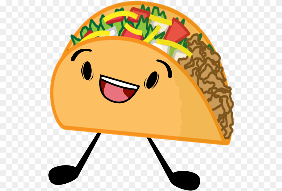 Clipart Transparent Taco Attack Of The Objects Walking Taco Clip Art, Food, Lunch, Meal, Disk Free Png