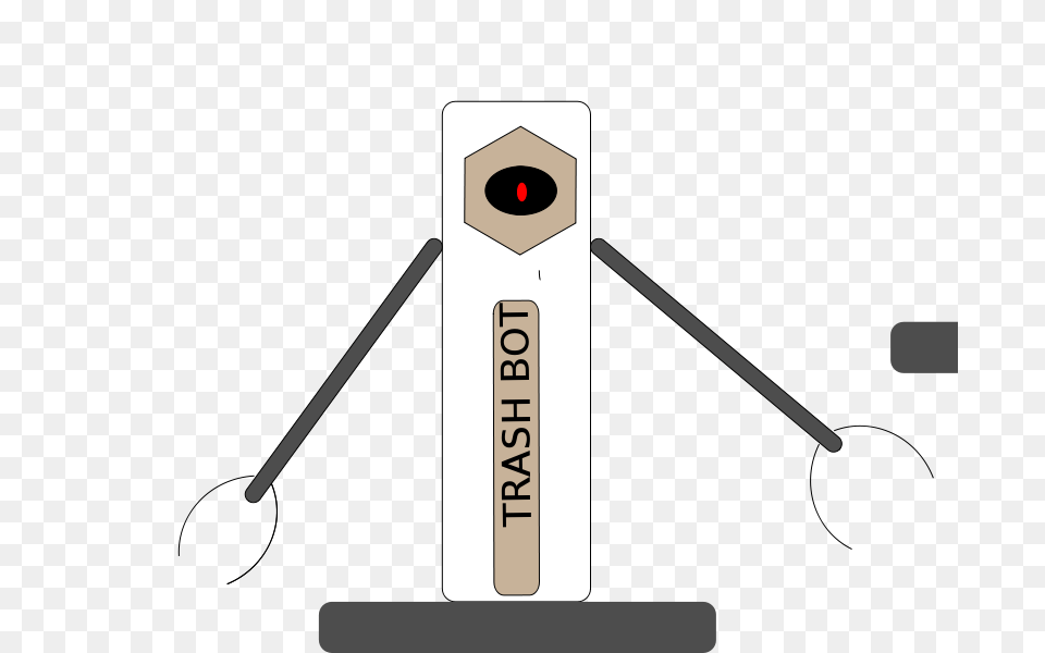 Clipart Trash Bot, Gate, Turnstile, Blade, Dagger Png Image