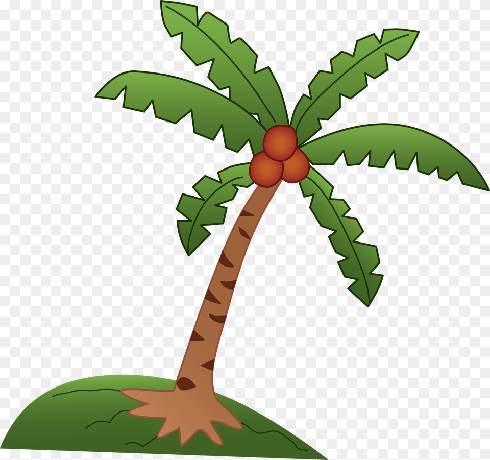 Clipart Tree Buko Coconut Tree Clipart, Palm Tree, Plant, Vegetation, Dynamite Free Png Download