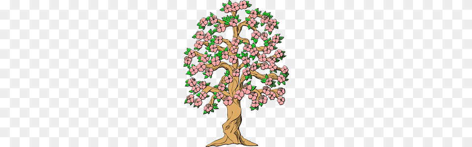 Clipart Tree With Roots, Plant, Potted Plant, Art, Flower Png Image