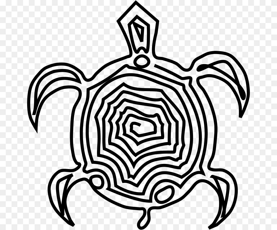 Clipart Turtle, Gray Png Image