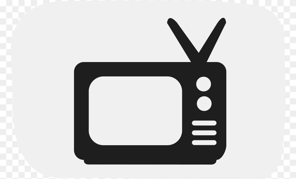 Clipart Tv Black And White Black And White Image Of A Tv, Computer Hardware, Electronics, Hardware, Monitor Png