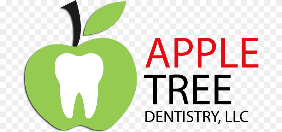 Clipart Twice Bitten Apple Clip Art Transparent Stock Apple Tree Dentist Llc, Food, Fruit, Green, Plant Png