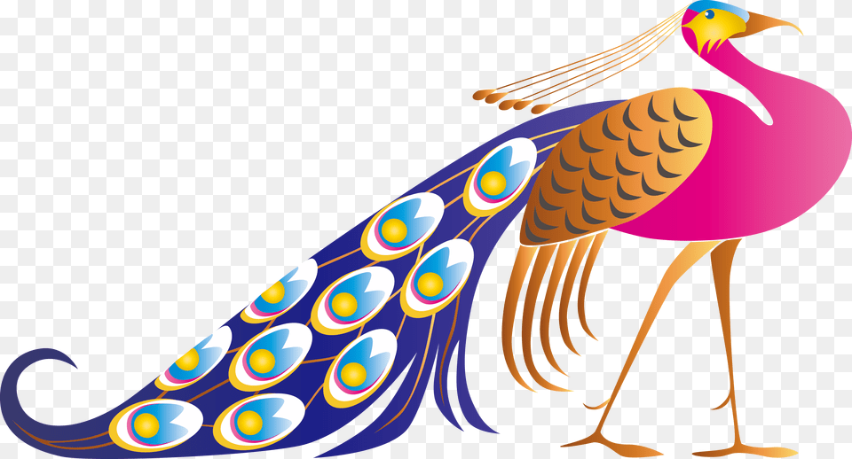 Clipart Vector Peacock Clip Art Peacock, Animal, Fish, Sea Life, Shark Free Transparent Png