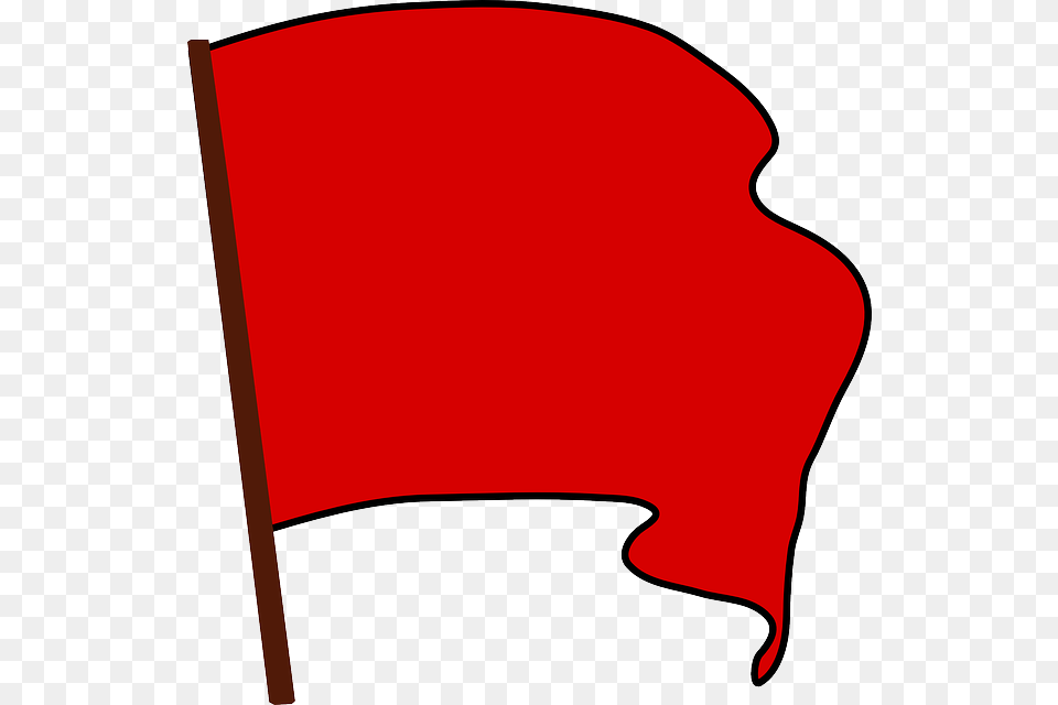 Clipart Warning Red Flag Free Png Download