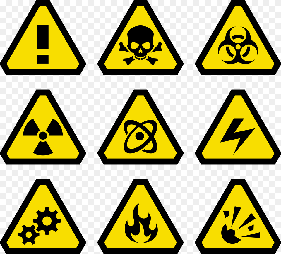 Clipart Warning Signs Signs Warning, Sign, Symbol, Road Sign Free Transparent Png